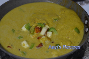 paneer-capsicum gravy7