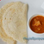 Urad dal dosa (Udida pole)