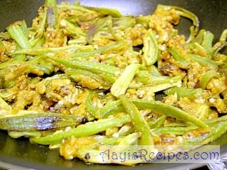 Crispy Bhindi fry