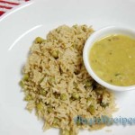 Green peas pulav (Matar pulav)