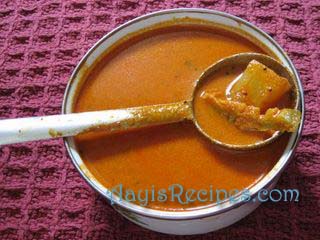 Coconut curry(Ghashi/Rosu/Udid Methi)