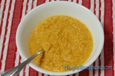 Garlic Chutney (Losney chutney)