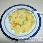 Vegetable upma
