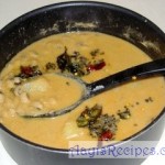 Black eyed beans in coconut curry (Alsande Randayi)