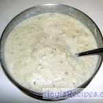 Smoked eggplant bharth (Vayngana bharth)