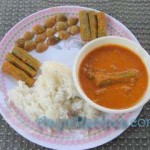 Clams gravy (Khubbe/Tisre/Kalva ambat)