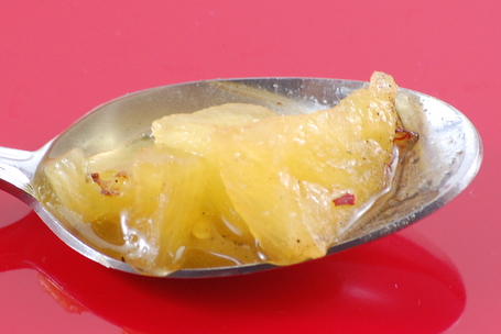Mango/pineapple in sugar syrup(Ambe/Ananas paank or Morambo)
