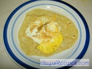 Egg Omelet, Burji(scrambled egg) and Bullseye(half fry)