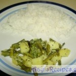 Beans sidedish(Beans upkari, Valasangi/alsande upkari, chitmitki/gawar upkari)