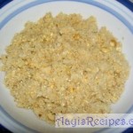 Panchakajjaya with jaggery (goDa panchakajjaya or paanch kadaay)