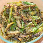 Bittergourd pickle (Karathe nonche)