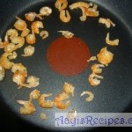 Dried Shrimp chutney (sukkil sungta kismuri)