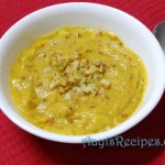 Garlic mango chutney(losney-ambli gojju)
