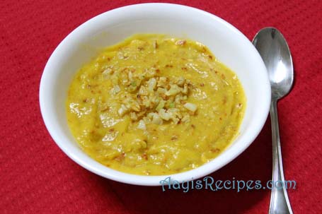 Garlic mango chutney(losney-ambli gojju)