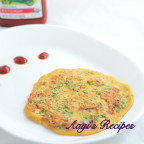 Tomato Omelet (Vegetarian)