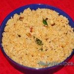 Rice with coconut masala(Chitranna with coconut masala)