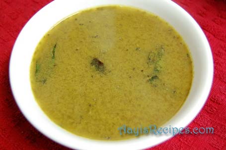 Gravy from vegetable stock(Bassaru or Upsaru)