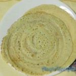 Whole moong set dosa