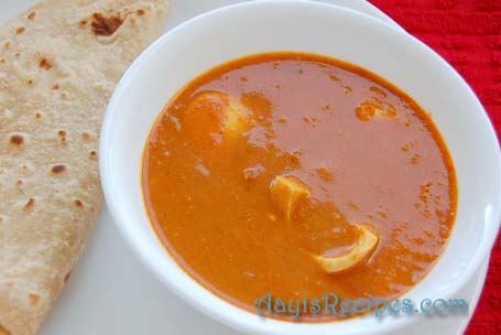 Egg curry with caraway seeds