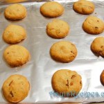 Orange flavored cashew cookies