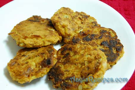Cabbage vada(Daangar)