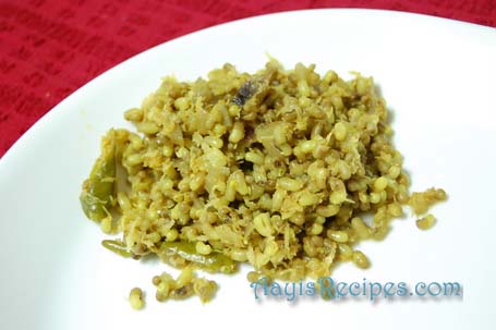 Moogachi/Matkichi usal