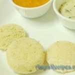 Sprouted moong idli