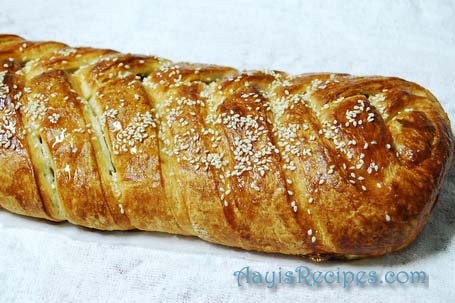 Danish braid pastry