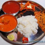 A nonvegetarian Konkani thali