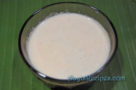 Banana flower gravy (BonDi tambli)