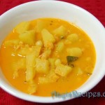 Pineapple-peas sidedish (Ananas vatane randayi)