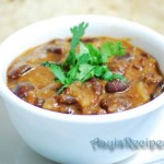 Rajma with yogurt