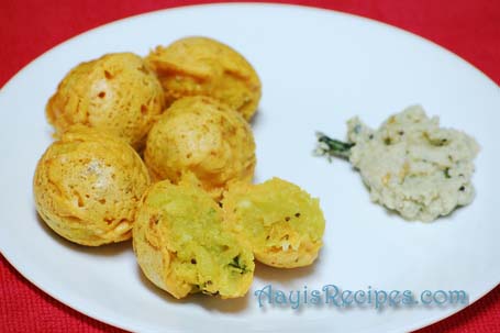Soya-batata vada