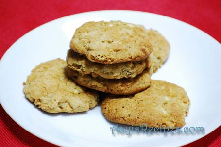 Apple walnut cookies