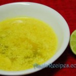 Lemon soup (Limbe saru)