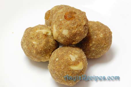 Chapathi laddoo