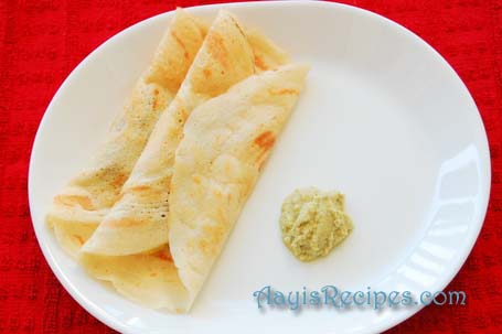Spring masala dosa