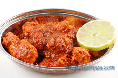Chicken ghee roast