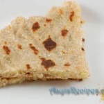 Wheat sooji rotti (Ganva rave bhakri)