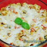 Macaroni and vegetable bake