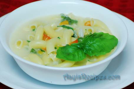 Macaroni soup