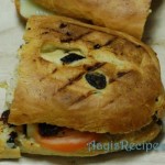 Tomato cheese panini