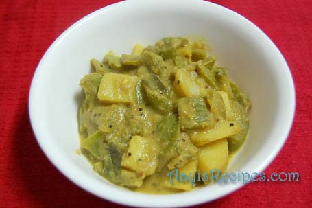 Capsicum kairas with coconut