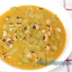 Snake gourd sidedish (Padwale Randayi)