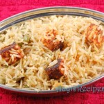 Paneer biryani