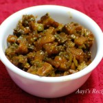 Garlicky-sweet-spicy bittergourd