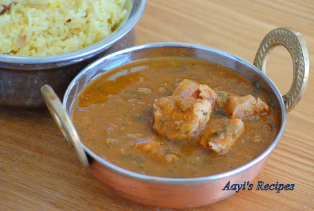 Methi chicken