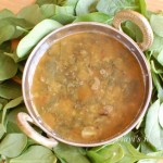 Spicy Spinach Gravy (Palak Garam Masale Ambat)