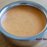 Mango Ginger Gravy (Ambe Haldi Sasam)