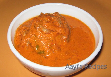 Dried Fish Gravy (Bhobshe / Dhandshe Ambat)